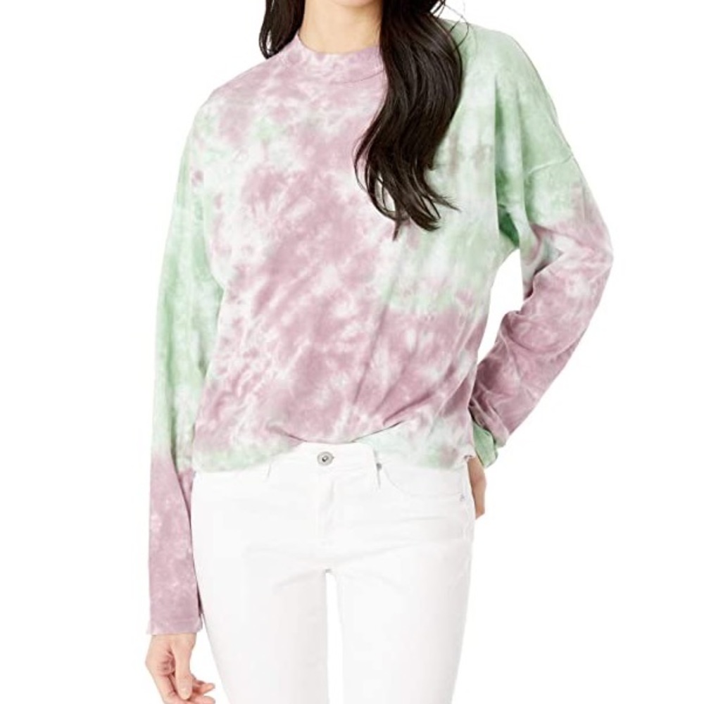 free people be free tie dye top small